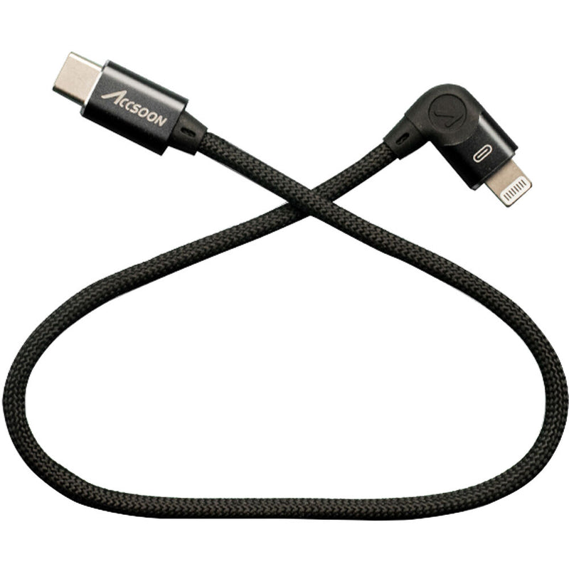 Accsoon USB-C Male to Lightning Male Cable (1')