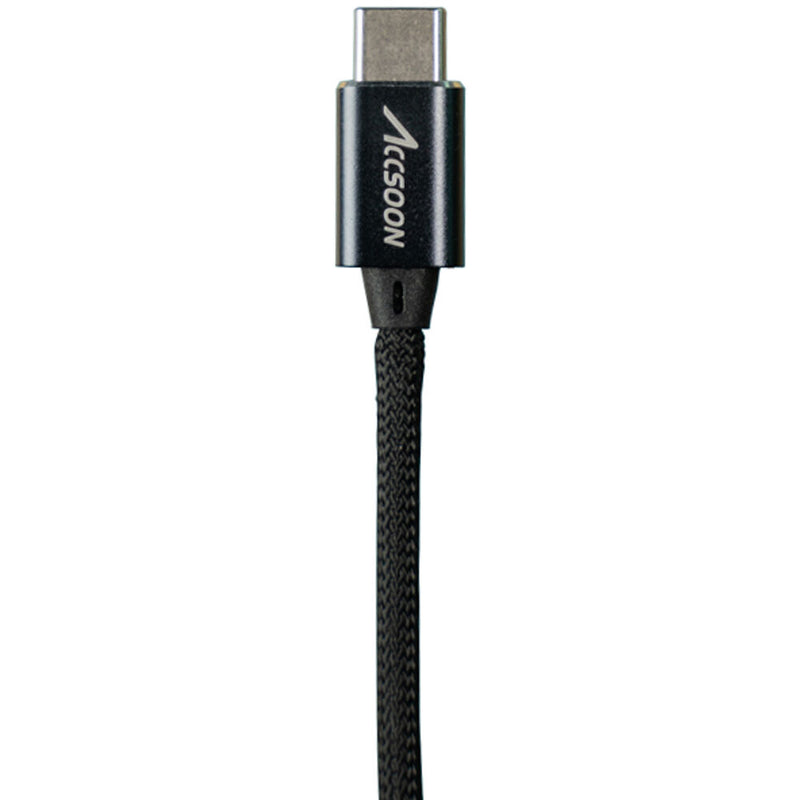 Accsoon USB-C Male to Lightning Male Cable (1')