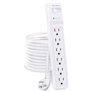 CyberPower B625 Essential 6-Outlet Surge Protector (White)