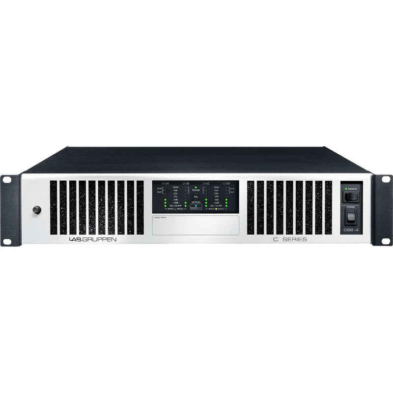 Lab.Gruppen C 68:4 6800W 4-Channel Amplifier with NomadLink Network Monitoring