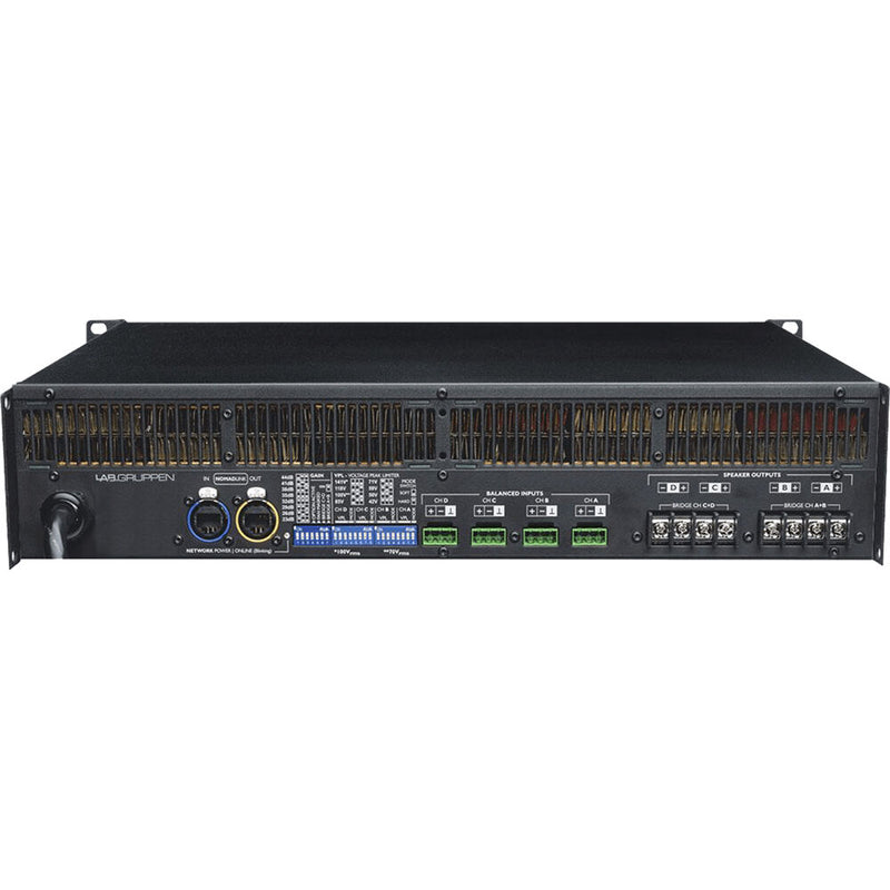 Lab.Gruppen C 68:4 6800W 4-Channel Amplifier with NomadLink Network Monitoring