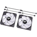 Thermaltake CT140 PC Cooling Fan with ARGB (Black, 2-Pack)