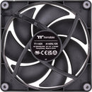 Thermaltake CT140 PC Cooling Fan (Black, 2-Pack)