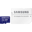 Samsung 256GB PRO Plus microSDXC Memory Card with SD Adapter (2-Pack)