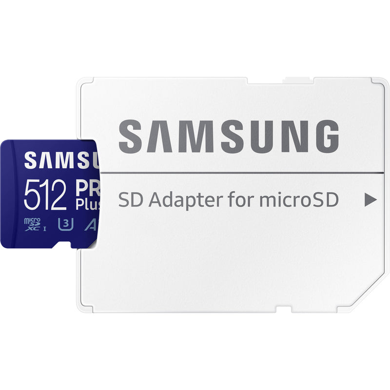 Samsung 512GB PRO Plus microSDXC Memory Card with SD Adapter