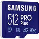 Samsung 512GB PRO Plus microSDXC Memory Card with SD Adapter