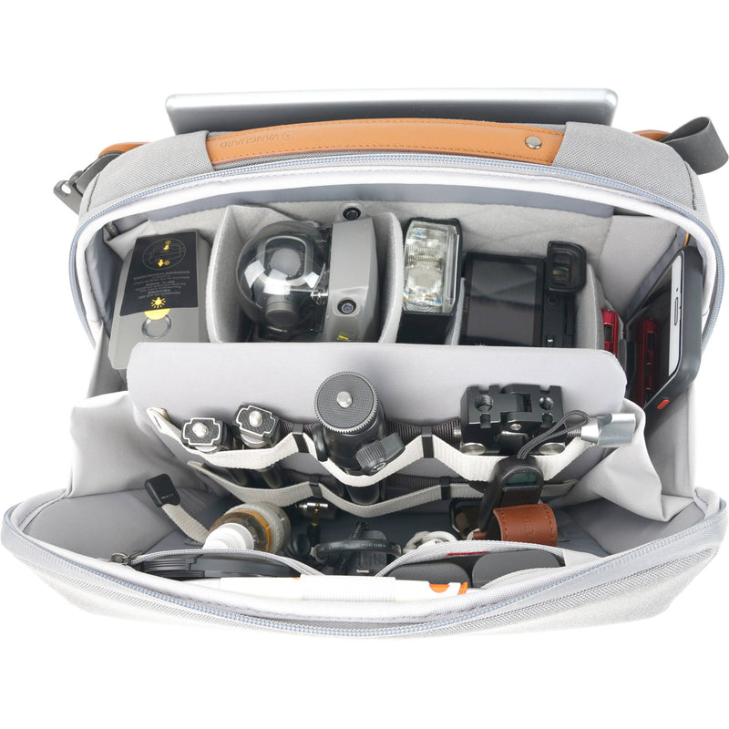 Vanguard Veo City CB34 Cross-Body Bag (Gray, Large)