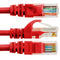 Pearstone Cat 5e Snagless Network Patch Cable (Red, 100')