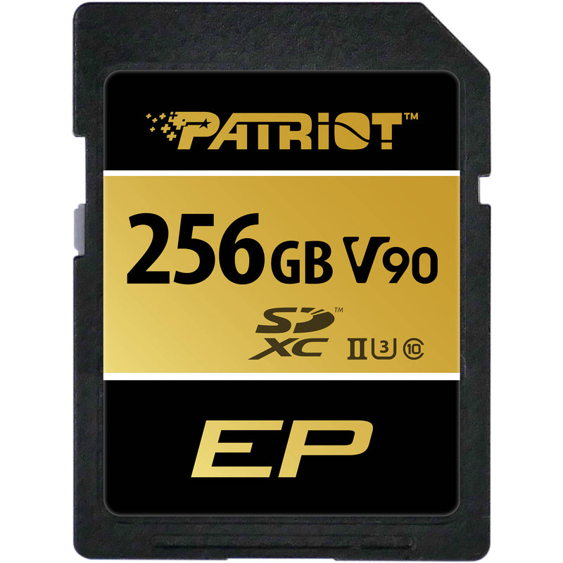 Patriot 256GB EP UHS-II SDXC Memory Card