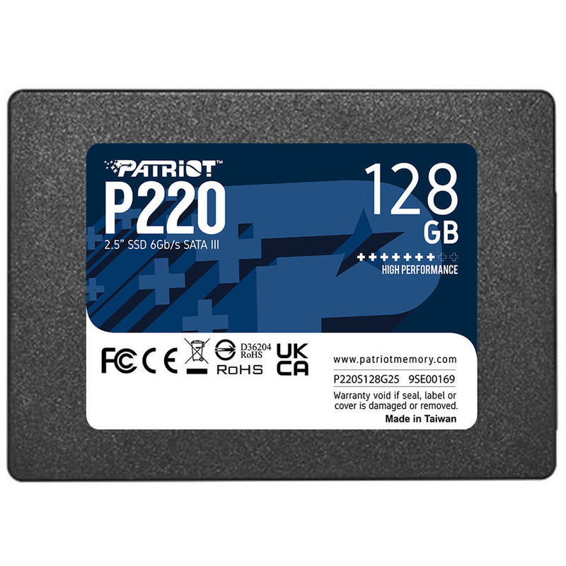 Patriot 128GB P220 Series SATA III 2.5" Internal SSD