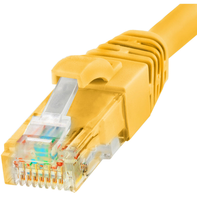 Pearstone Cat 6 Snagless Network Patch Cable (Yellow, 10')