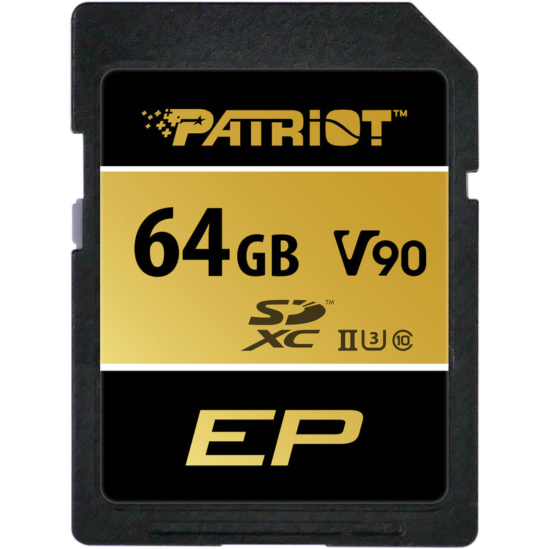 Patriot 64GB EP UHS-II SDXC Memory Card