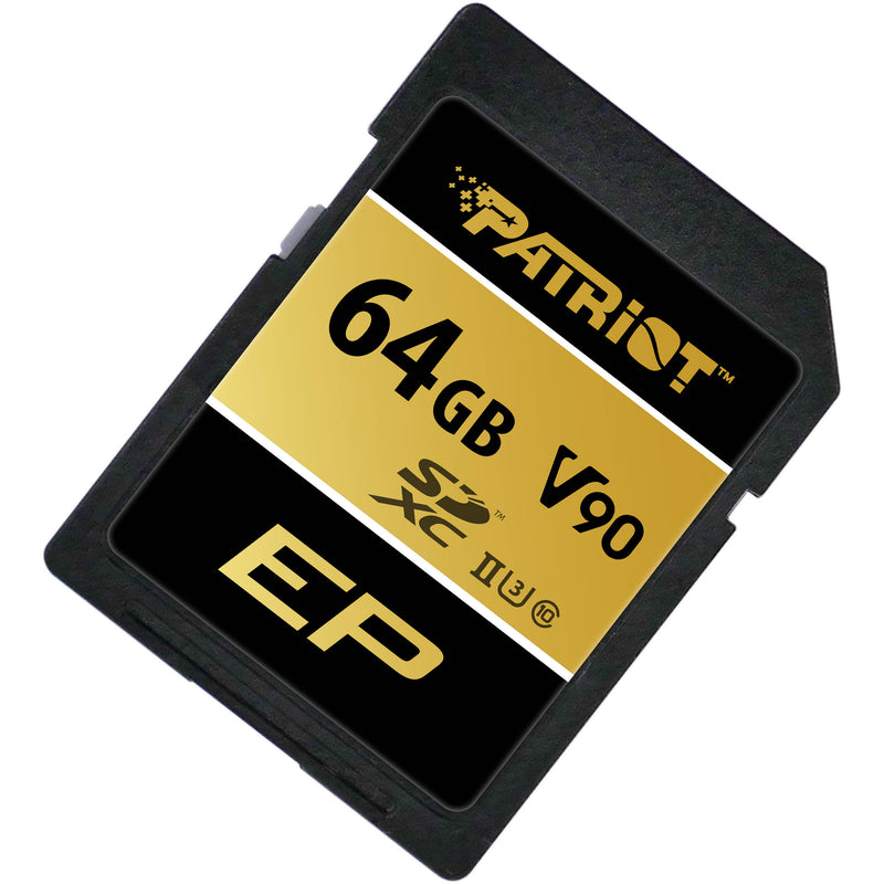 Patriot 64GB EP UHS-II SDXC Memory Card