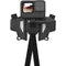 TELESIN Motorcycle Helmet Chin Mount for Action Cameras (2nd Gen, Gray)
