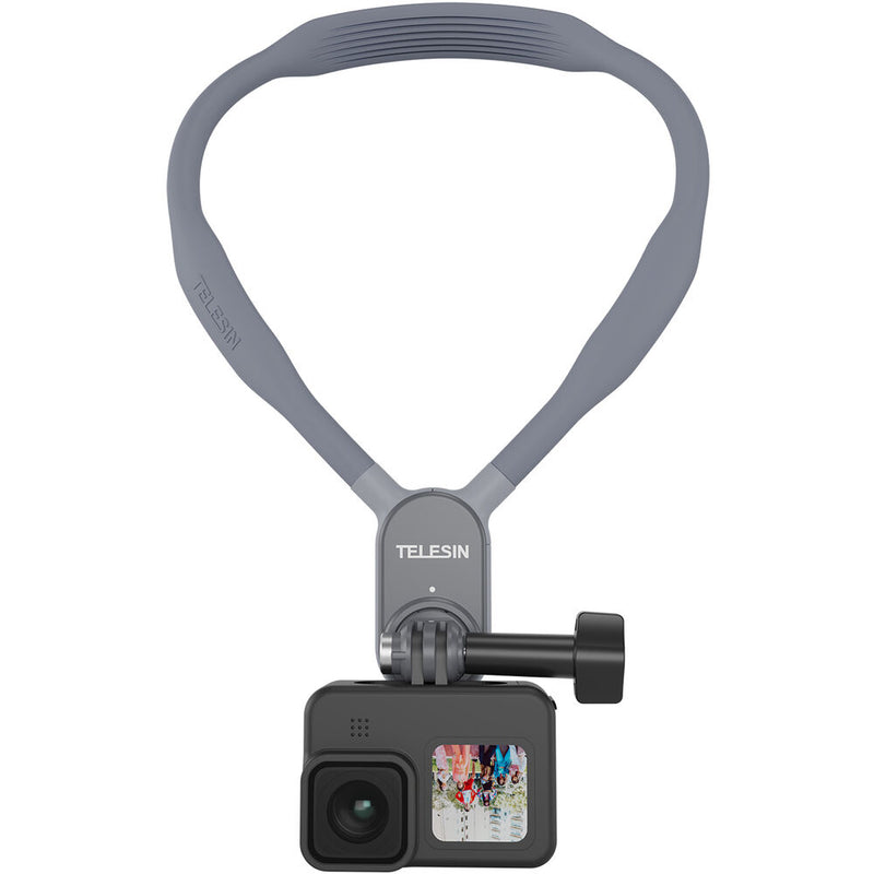 TELESIN U-Hanging Neck Bracket for Action Cameras & Smartphones (Large)