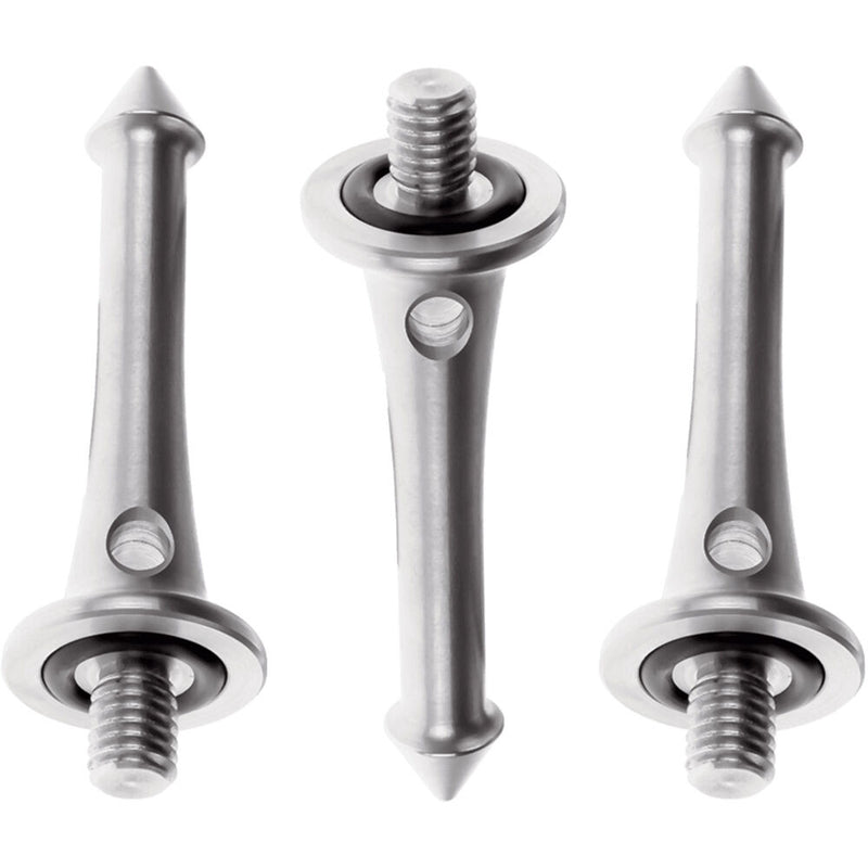 Really Right Stuff TA-3-FS Stainless Steel Pod Foot Spikes (3-Pack)
