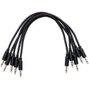 Erica Synths Braided Eurorack Patch Cables (Black, 5-Pack, 7.9")