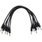 Erica Synths Braided Eurorack Patch Cables (Black, 5-Pack, 7.9")