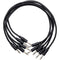Erica Synths Braided Eurorack Patch Cables (Black, 5-Pack, 11.8")