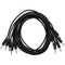 Erica Synths Braided Eurorack Patch Cables (Black, 5-Pack, 35.4")