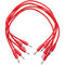 Erica Synths Braided Eurorack Patch Cables (Red, 5-Pack, 11.8")