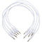 Erica Synths Braided Eurorack Patch Cables (White, 5-Pack, 7.9")