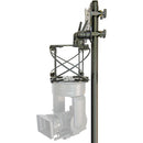 RigWheels PTZ Camera Wall Mount Vibration Isolator/Damper with Pipe Clamps