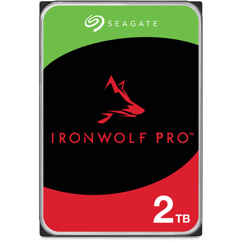 Seagate 2TB IronWolf Pro 7200 rpm SATA III 3.5" Internal NAS HDD (CMR)
