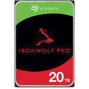Seagate 20TB IronWolf Pro 7200 rpm SATA III 3.5" Internal NAS HDD (CMR, Retail, 4-Pack)