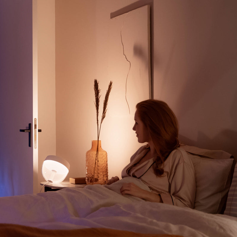 Philips Hue Iris Special Edition Table Lamp (White & Color Ambiance, Silver)