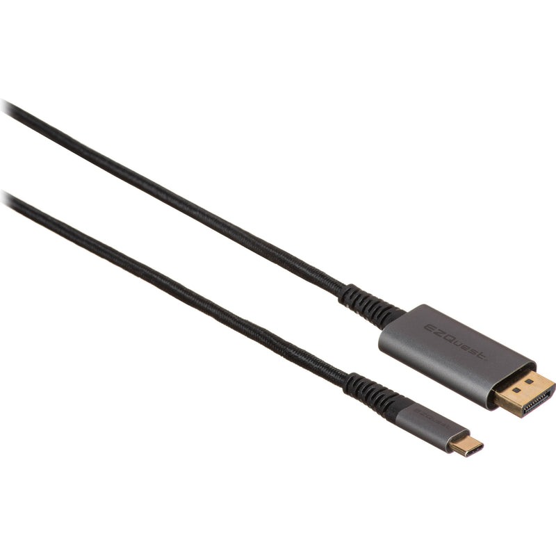 EZQuest DuraGuard USB-C Male to DisplayPort Male Cable (7.2')