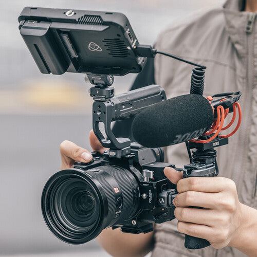 Falcam Horizontal-to-Vertical QR Half Cage for Cameras with Sony E Lens