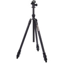 3 Legged Thing Charles 2.0 Darkness Magnesium Alloy Tripod with AirHed Pro Ball Head (Matte Black)