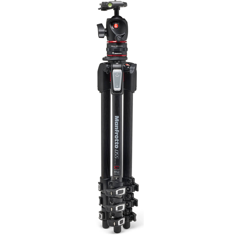 Manfrotto MT055CXPRO4 Carbon Fiber Tripod with MHXPRO-BHQ2 XPRO Ball Head & Move Quick Release Kit