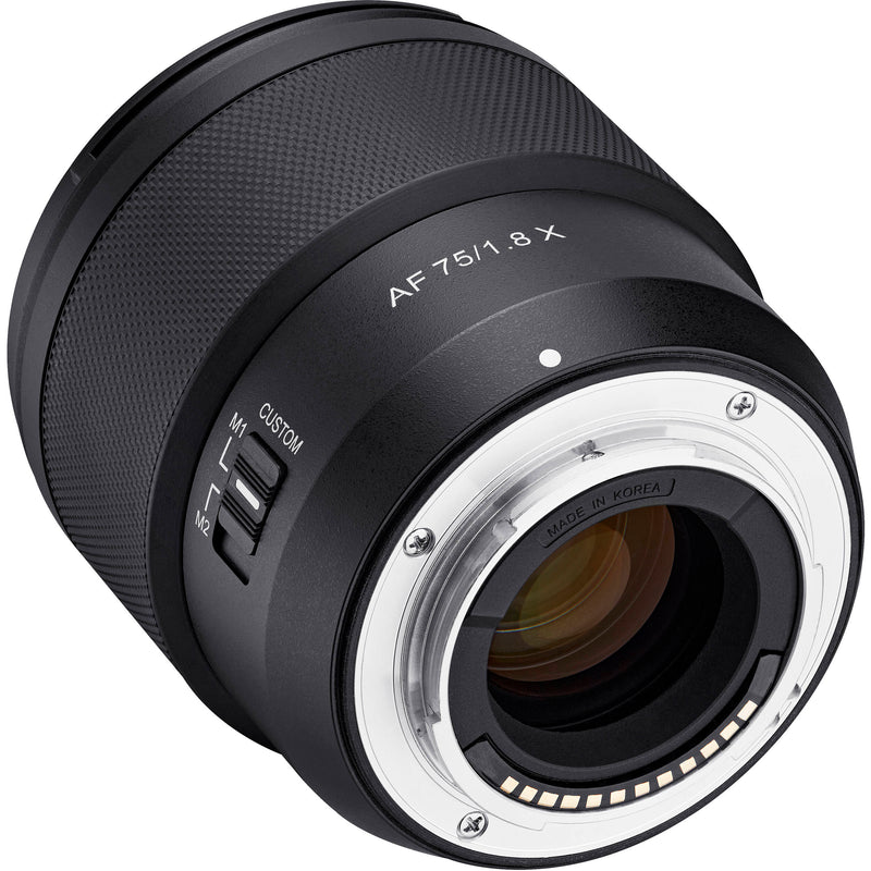Samyang AF 75mm f/1.8 FE Lens (FUJIFILM X)