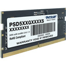 Patriot 16GB Signature Line DDR5 5600 MHz SO-DIMM Memory Module