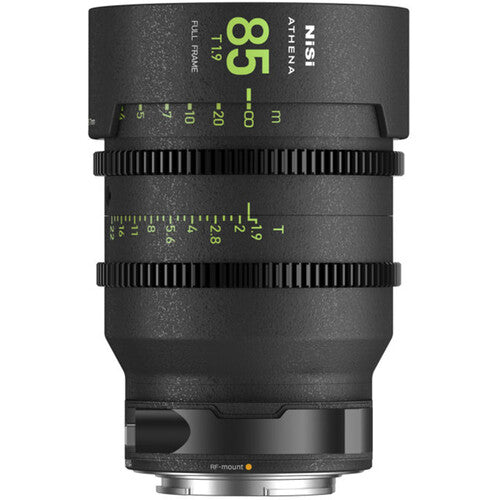 NiSi ATHENA PRIME 85mm T1.9 Full-Frame Lens (E Mount, Drop-In Filter)