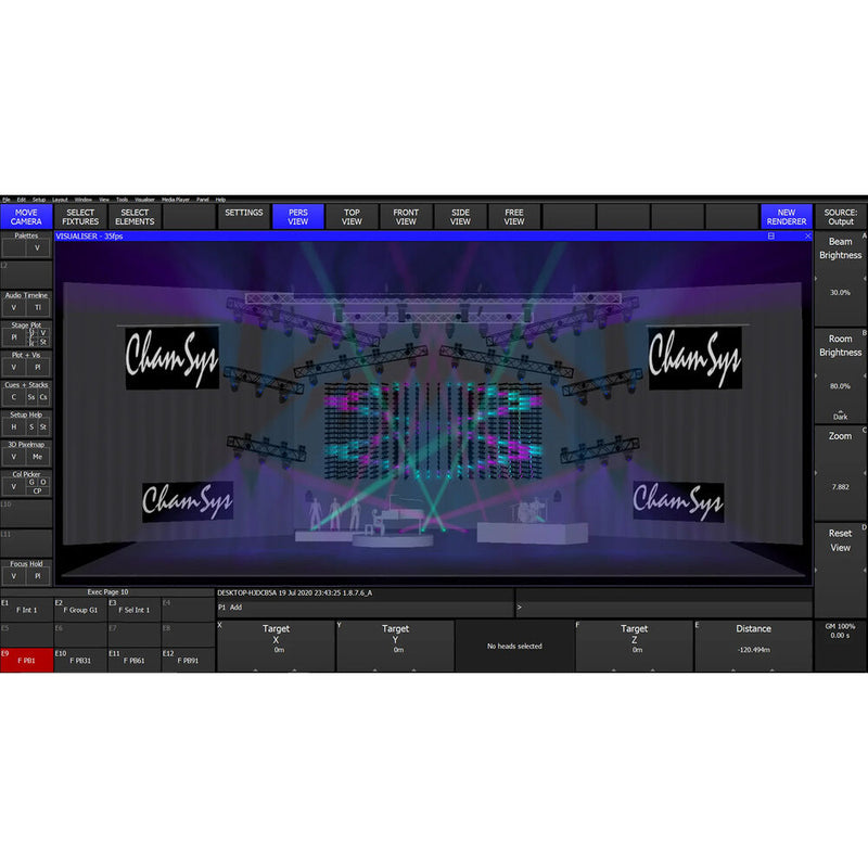 ChamSys 128-Universe Upgrade for MagicQ MQ250M Stadium Console