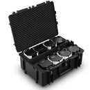 CHAUVET DJ Freedom Charge 8P Pelican-Style Charging Transport Case for Freedom Par Q9 and H9 IP (Black)
