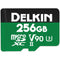 Delkin Devices 256GB POWER UHS-II microSDXC Memory Card with microSD Adapter