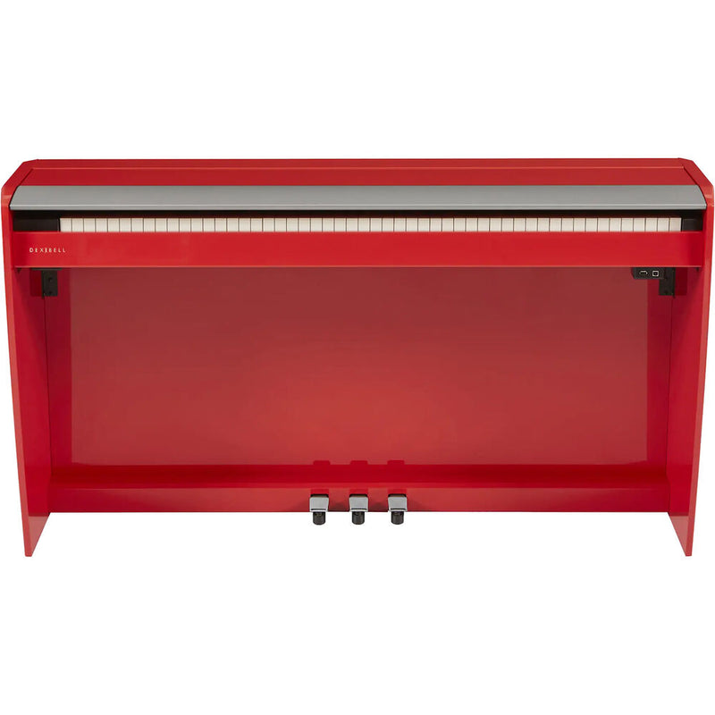 Dexibell VIVO H10 Digital Upright Piano with Bench (Polished Red)