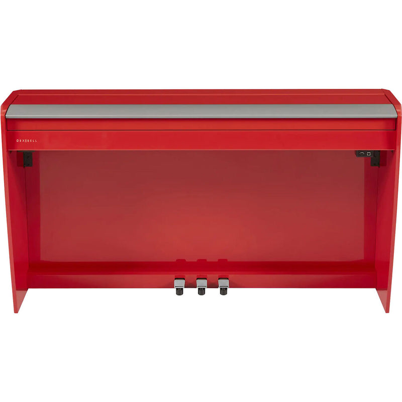 Dexibell VIVO H10 Digital Upright Piano with Bench (Polished Red)