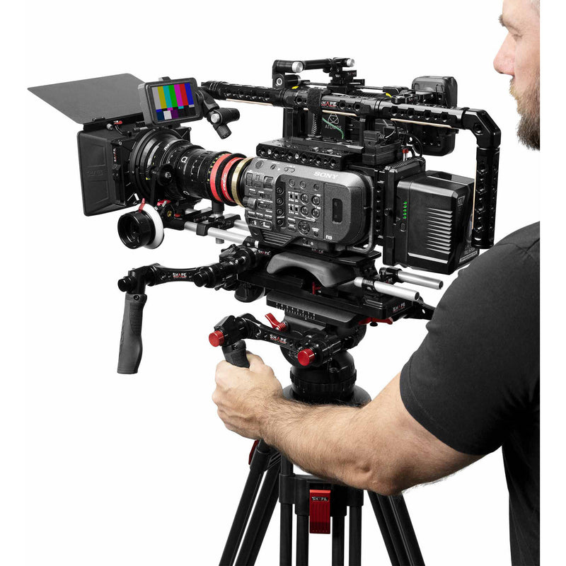 SHAPE Tripod Pan Handle with Push-Button for ST Series Tripods