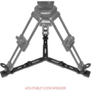 SHAPE 1-Stage Baby Tripod Legs with 100mm Bowl and Ground Spreader