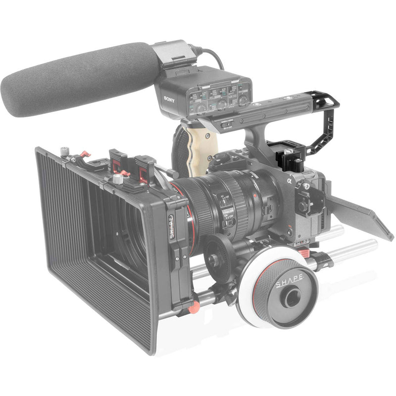 SHAPE Handle Extension Rig / Noise-Cancelling Solution for Sony FX3 & FX30
