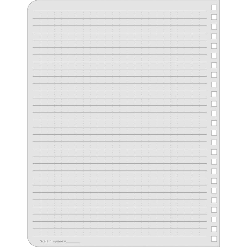 Rite in the Rain LG Side Spiral Notebook (Universal, Black)