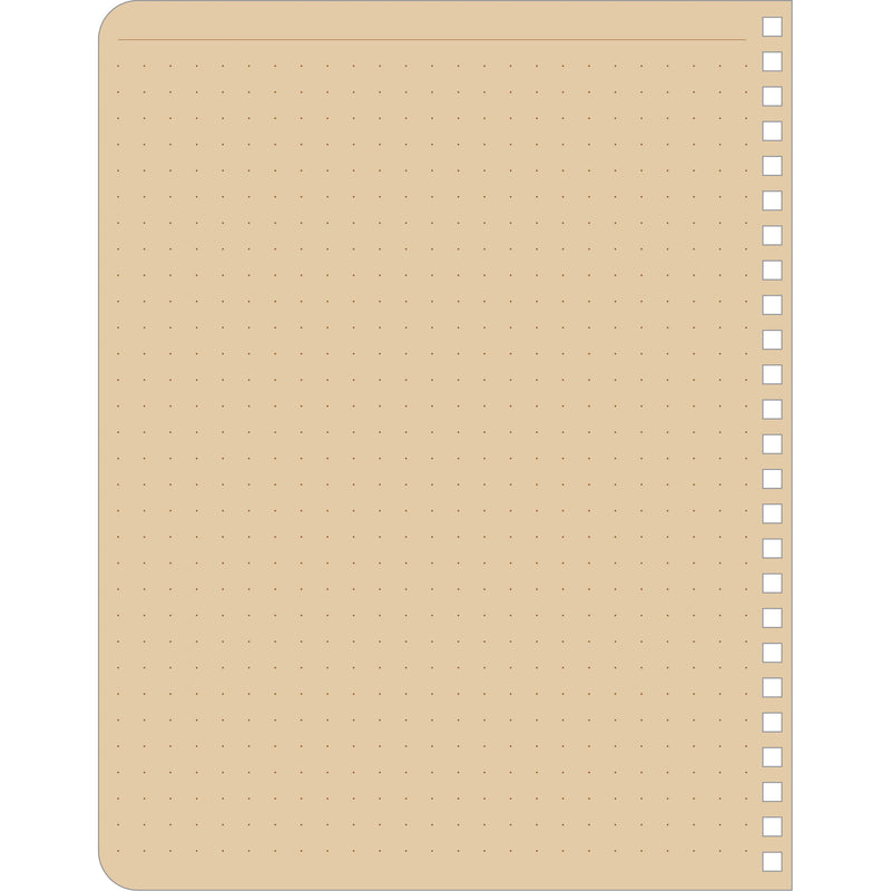 Rite in the Rain LG Side Spiral Notebook (Universal, Tan)