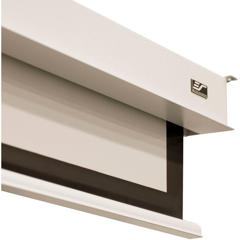 Elite Screens In-Ceiling Electric Projection Screen with MaxWhite FG (92")