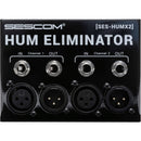 Sescom HUMX2 Professional 2-Channel Passive Hum Eliminator