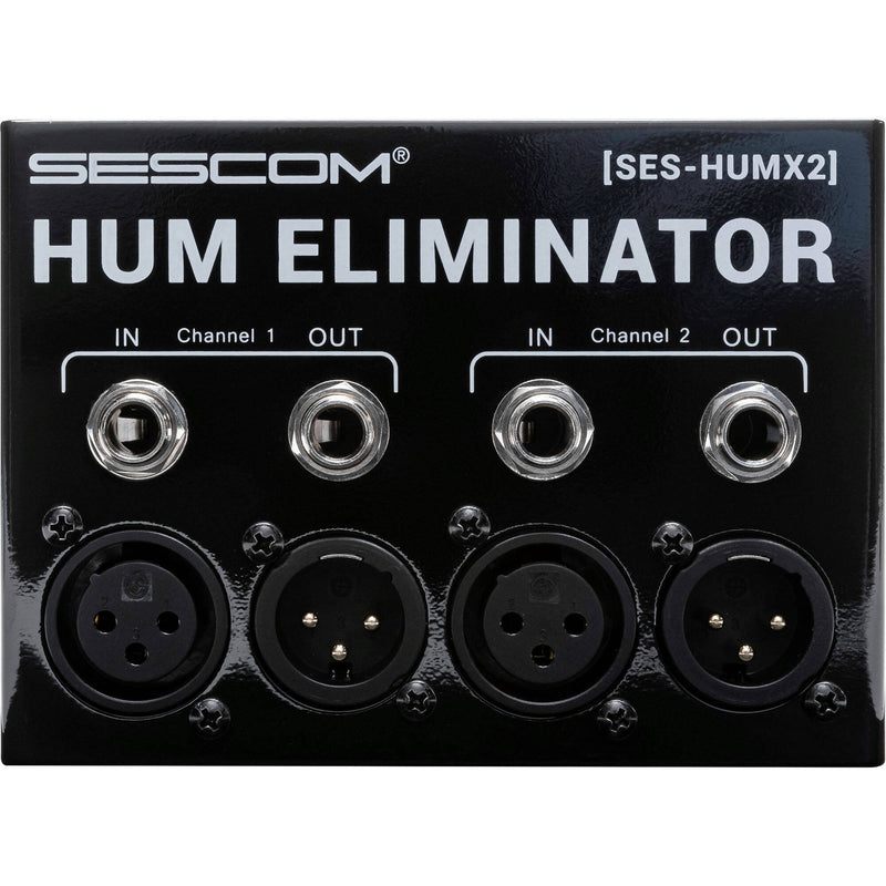 Sescom HUMX2 Professional 2-Channel Passive Hum Eliminator